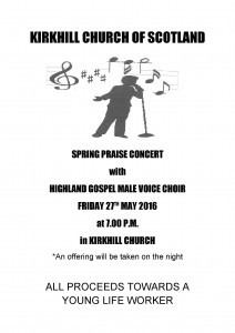 Highland Gospel Male Voice Choir - May2016